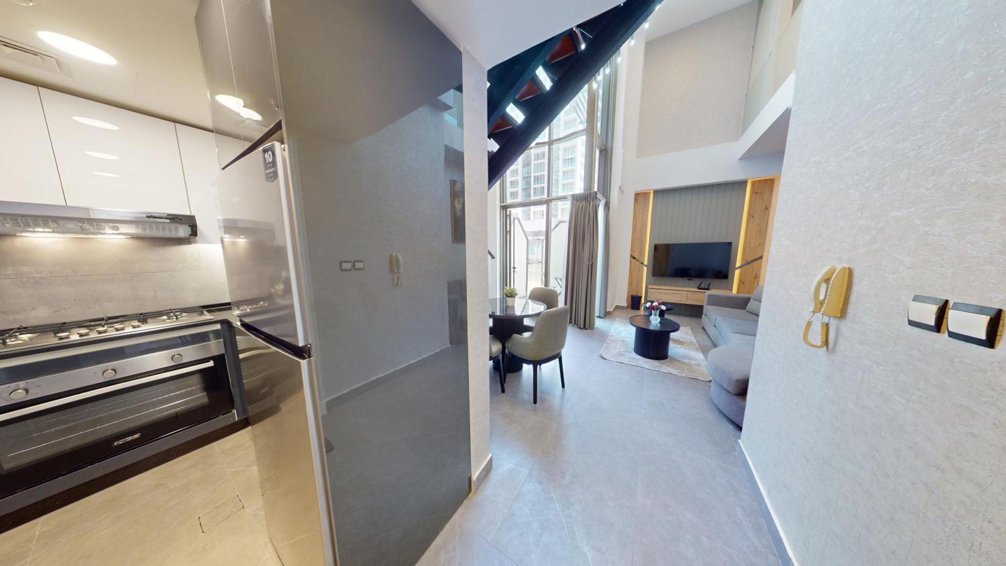 Al Fares Luxury Furnished Apartment-Damac Tower Eksteriør billede